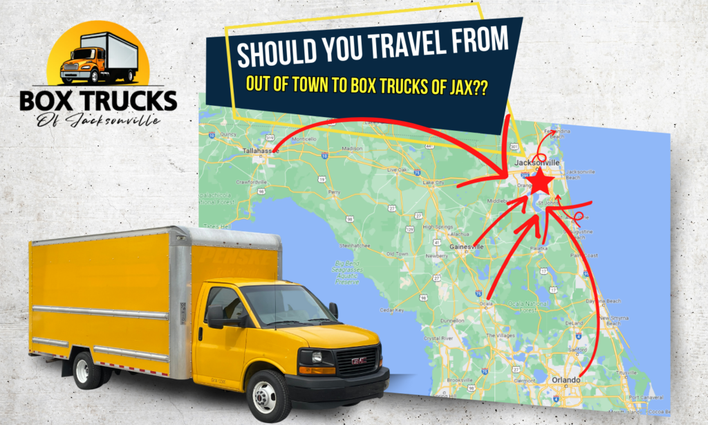 travel out of town for box trucks for sale