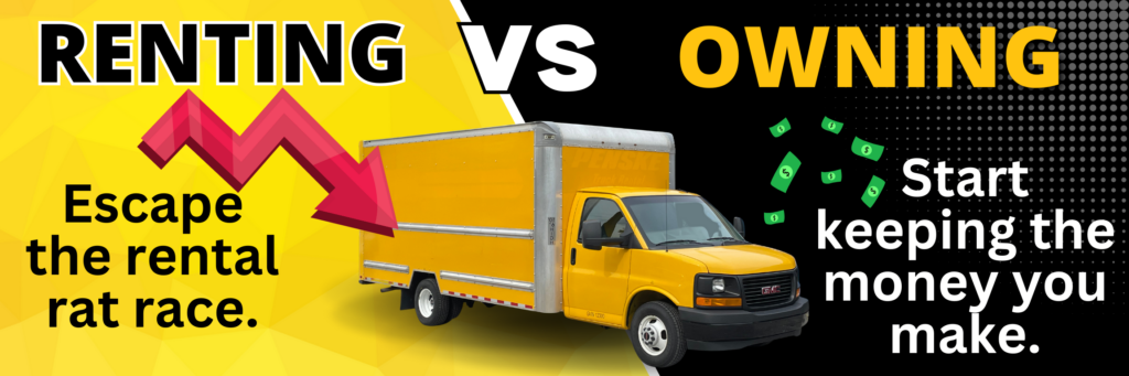 renting vs. owing banner